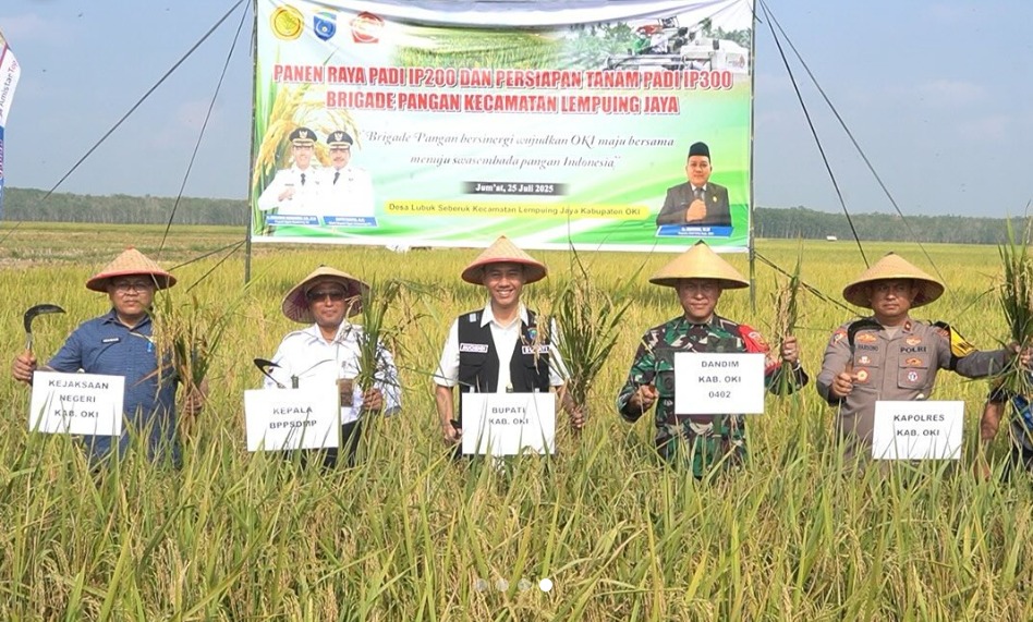 Harfia hadir di Panen Raya OKU/OKI